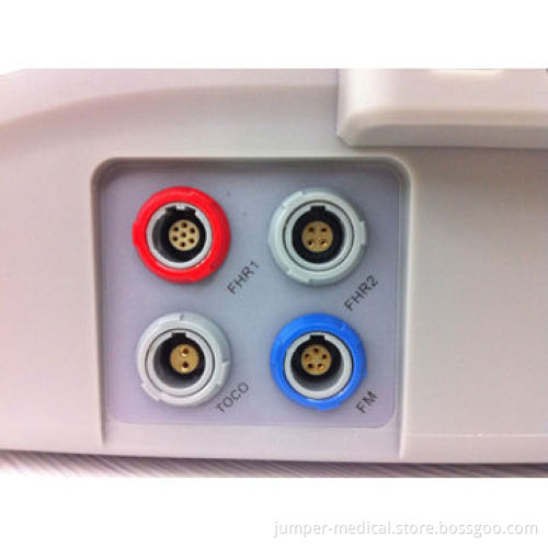 7-inch Fetal Monitor CTG Machine with Tocodynagraph, Phonocardiograph and Printer, CE-certified